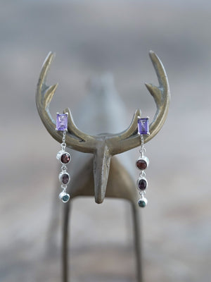 Mystic Dangling Earrings - Gardens of the Sun | Ethical Jewelry