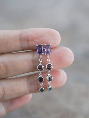 Mystic Dangling Earrings - Gardens of the Sun | Ethical Jewelry