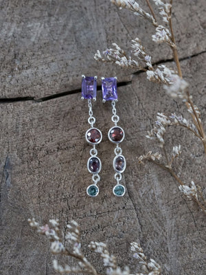 Mystic Dangling Earrings - Gardens of the Sun | Ethical Jewelry