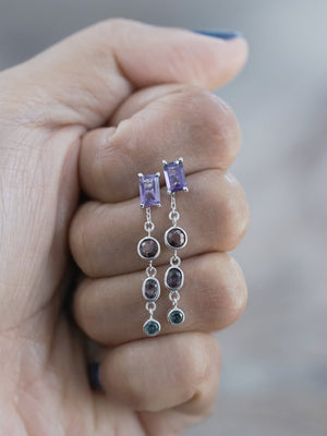 Mystic Dangling Earrings - Gardens of the Sun | Ethical Jewelry