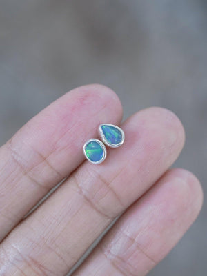 Opal Earrings - Gardens of the Sun | Ethical Jewelry
