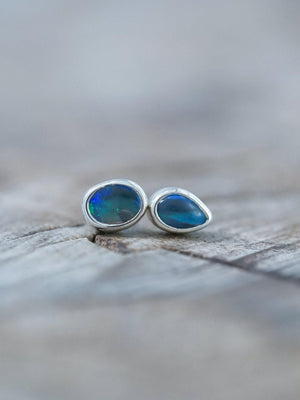 Opal Earrings - Gardens of the Sun | Ethical Jewelry