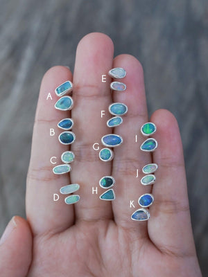 Opal Earrings - Gardens of the Sun | Ethical Jewelry