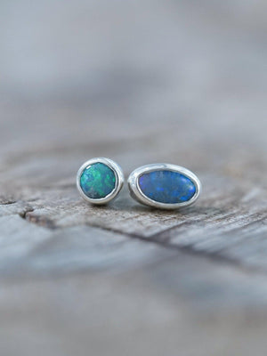 Opal Earrings - Gardens of the Sun | Ethical Jewelry