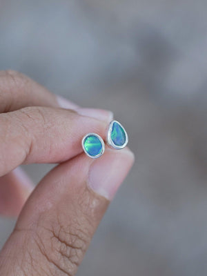 Opal Earrings - Gardens of the Sun | Ethical Jewelry