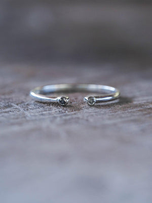 Open Diamond Ring - Gardens of the Sun | Ethical Jewelry