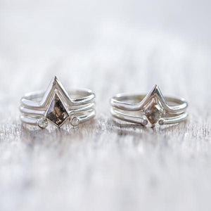 Open Diamond Ring - Gardens of the Sun | Ethical Jewelry