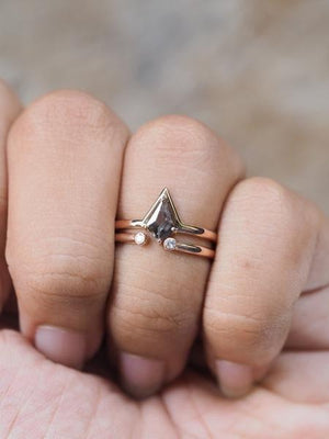 Open Diamond Ring - Gardens of the Sun | Ethical Jewelry