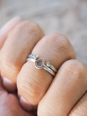 Open Diamond Ring - Gardens of the Sun | Ethical Jewelry