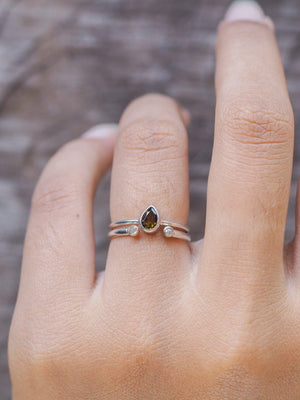 Open Diamond Ring - Gardens of the Sun | Ethical Jewelry