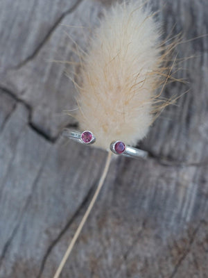 Open Garnet Ring - Gardens of the Sun | Ethical Jewelry