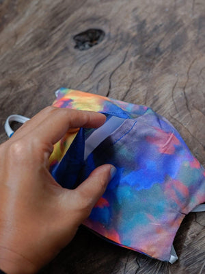 Organic Cotton Face Mask - Gardens of the Sun | Ethical Jewelry