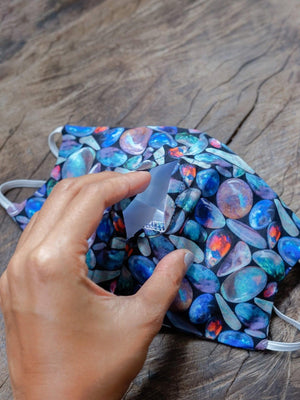 Organic Cotton Face Mask - Gardens of the Sun | Ethical Jewelry