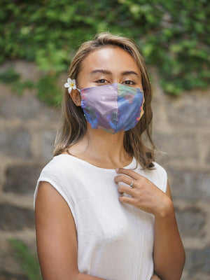Organic Cotton Face Mask - Gardens of the Sun | Ethical Jewelry