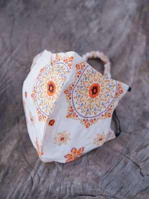 Organic Cotton Face Mask - Gardens of the Sun | Ethical Jewelry