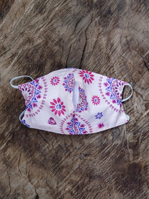 Organic Cotton Face Mask - Gardens of the Sun | Ethical Jewelry