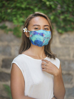 Organic Cotton Face Mask - Gardens of the Sun | Ethical Jewelry