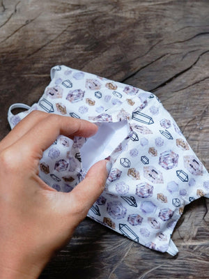 Organic Cotton Face Mask - Gardens of the Sun | Ethical Jewelry