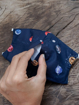 Organic Cotton Face Mask - Gardens of the Sun | Ethical Jewelry