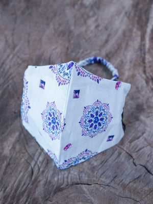 Organic Cotton Face Mask - Gardens of the Sun | Ethical Jewelry