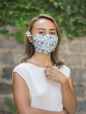 Organic Cotton Face Mask - Gardens of the Sun | Ethical Jewelry