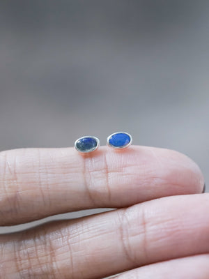 Oval Opal Earrings - Gardens of the Sun | Ethical Jewelry