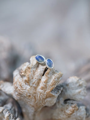 Oval Opal Earrings - Gardens of the Sun | Ethical Jewelry