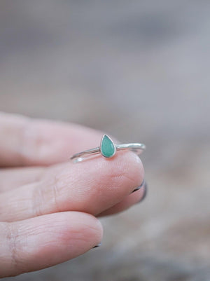 Pear Emerald Ring - Gardens of the Sun | Ethical Jewelry