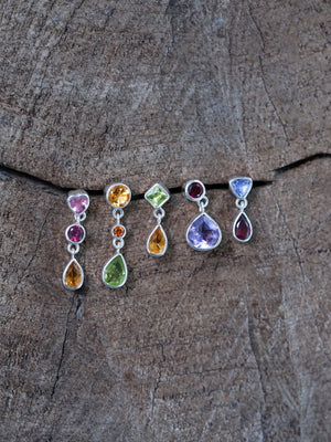 Peridot and Citrine Earrings - Gardens of the Sun | Ethical Jewelry