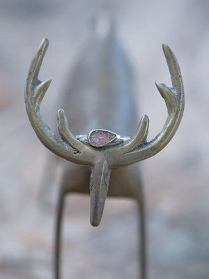 Pink Tourmaline Leaf Ring - Gardens of the Sun | Ethical Jewelry