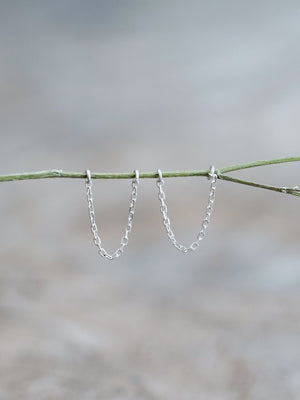 Plain Ear Chains - Gardens of the Sun | Ethical Jewelry