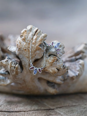 Purple Crown Necklace - Gardens of the Sun | Ethical Jewelry