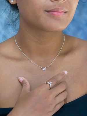 Purple Crown Necklace - Gardens of the Sun | Ethical Jewelry