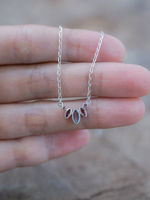 Purple Crown Necklace - Gardens of the Sun | Ethical Jewelry