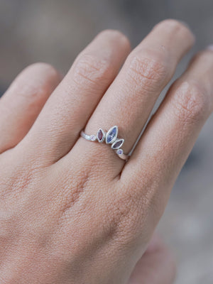 Purple Crown Ring - Gardens of the Sun | Ethical Jewelry