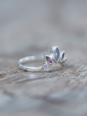Purple Crown Ring - Gardens of the Sun | Ethical Jewelry