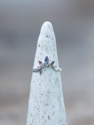 Purple Crown Ring - Gardens of the Sun | Ethical Jewelry