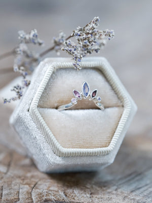Purple Crown Ring - Gardens of the Sun | Ethical Jewelry