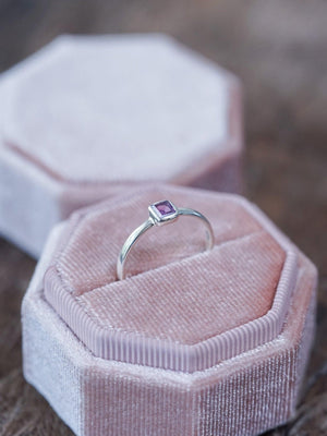 Purple Sapphire Ring - Gardens of the Sun | Ethical Jewelry