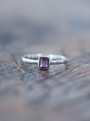 Purple Sapphire Ring - Gardens of the Sun | Ethical Jewelry