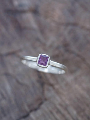Purple Sapphire Ring - Gardens of the Sun | Ethical Jewelry