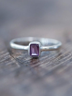 Purple Sapphire Ring - Gardens of the Sun | Ethical Jewelry