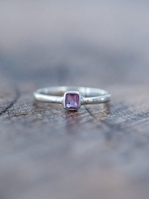 Purple Sapphire Ring - Gardens of the Sun | Ethical Jewelry