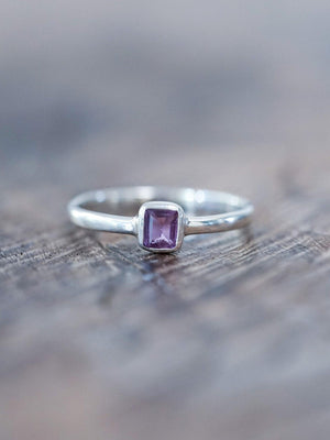 Purple Sapphire Ring - Gardens of the Sun | Ethical Jewelry