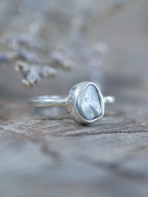 Quirky Pearl Ring - Gardens of the Sun | Ethical Jewelry