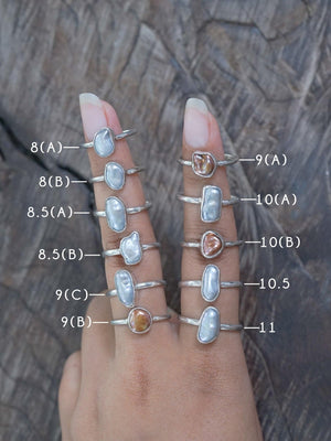 Quirky Pearl Ring - Gardens of the Sun | Ethical Jewelry