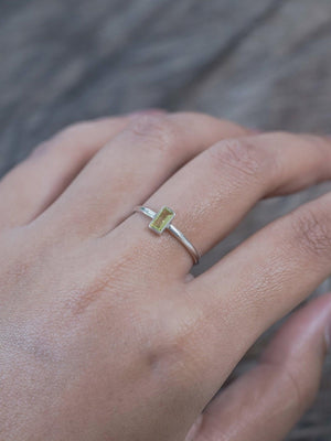 Rainbow Tourmaline Ring - Gardens of the Sun | Ethical Jewelry