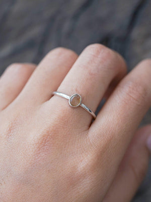 Rose Cut Citrine Ring - Gardens of the Sun | Ethical Jewelry