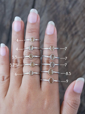 Rose Cut Citrine Ring - Gardens of the Sun | Ethical Jewelry