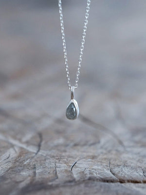 Rose Cut Diamond Necklace - Gardens of the Sun | Ethical Jewelry